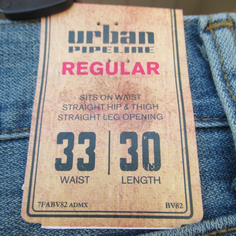 🌸🌸❌LAST CHANCE❌  NWT Urban Pipeline regular fit straight leg 33 X30 - Picture 5 of 9